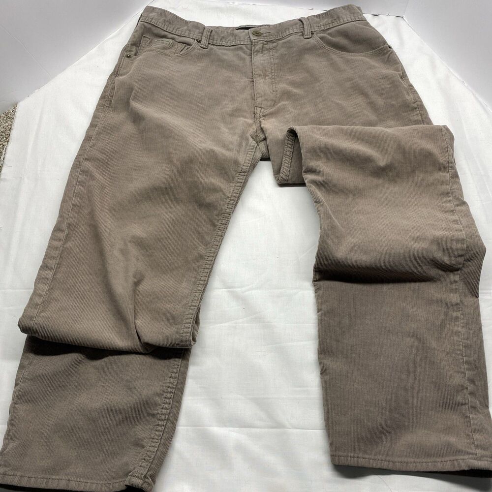 Calvin Klein Jeans Men's Brown Corduroy Pants - Size 36x31